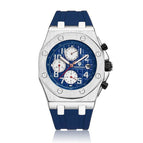 KIMSDUN luxury fashion men's silicone automatic mechanical watch sports military classic date display clock watch