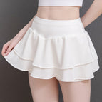 2023 Short Yoga Sports Skirt Women's Running Fitness Pocket Tennis Skirt Golf Skirt DQ053