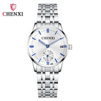 CHENXI Hot Fashion Couple Watch 060A Small Three-Pin Dial Calendar Women's waterproof Wrist Casual Watch CX-060A
