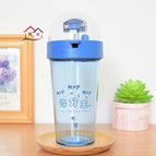 500ml MVP Basketball Water Bottle Students' Basketball Fun Shooting Bottle Cup For Kids Students