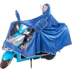 Electric car raincoat fashion Oxford cloth riding poncho motorcycle bike raincoat for man or women
