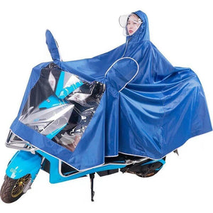 Electric car raincoat fashion Oxford cloth riding poncho motorcycle bike raincoat for man or women