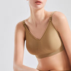 Nursing Bra Underwear plus Size Summer Anti-Breast-Increasing Bra Anti-Sagging Underwear Pregnant Women Thin r Nursing Bra W21