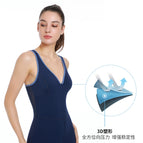 Yoga Jumpsuit Women's New Professional Temperament Slimming Dance Sports Fitness Yoga Running High-End Workout Clothes ENY109