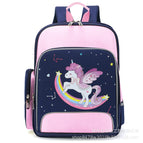 Primary School Student Schoolbag New Cartoon Children's Load Reducing Schoolbags boys and girls bag
