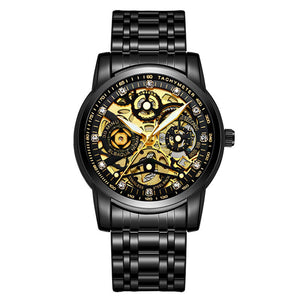 KIMSDUN NEW fashion trend automatic mechanical watch hollow watch men's sports waterproof men's watch K-1975A