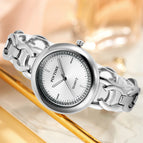 PINTIME Simple Temperament Chain Bracelet Watch Niche Women's Diamond Quartz Watch 1232