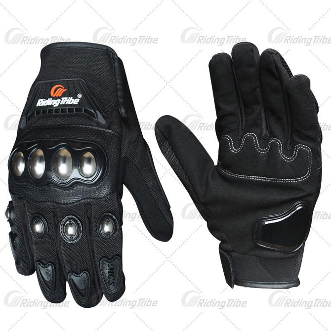 Riding Tribe Motorbike Gloves Anti-Fall Anti-Slip Racing Gloves Breathable Protective Touch Screen Gloves MCS-29B