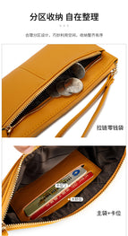 2022 new touch screen mobile phone bag women's small card bag vertical portable wrist coin purse R953
