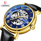 CHENXI's new high-end watch men's hollow mechanical watch waterproof luminous automatic mechanical watch CX-8878