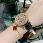 2023 New Arrival DINIMI Fashion Trend Temperament Full of Diamond Light Times DiamondWomen's Watch Belt Watches for women