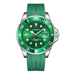 KIMSDUN new green water ghost watch silicone men's mechanical fashion luminous waterproof watch K-1022A