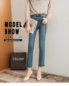 Thick heel shoes women's new fashion soft leather shallow mouth professional women's shoes square head small high heels B65-1