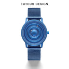 EUTOUR E041 Magnetic Watch Men's Quartz Movement Fashion Sports 30m Waterproof Scratch proof Fashion Men's Gift