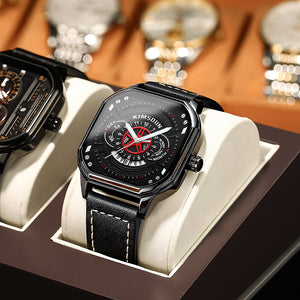 Kimsdun Men's Watch Student Trendy Waterproof Luminous Men's Watch Quartz Watch K-2169B