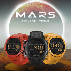 NORTH EDGE MARS Watch For Men Original Waterproof 50M Digital Outdoor Sport Smart Male Watches