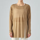 Yoga Blouse Long Knotted Long Sleeves Outer Match Quick-Drying Thin Sports Top Casual Loose Clothes DSL368