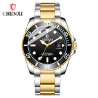 CHENXI Green Water Ghost Watch Women's Men's Couple Watch Waterproof Fashion Luminous Men's Watch CX-085A