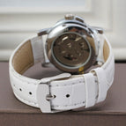 Winner Women's Fashion elegant Casual Small Automatic Mechanical lady Watch SLZ90