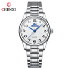 CHENXI Couple Watch Steel Band Men's and Women's Watch Casual Quartz Pair Watch CX-010A