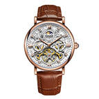 KIMSDUN Tourbillon Engraved Hollow Automatic Mechanical Watch Men's Waterproof Business Watch K-2031A