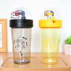 500ml MVP Basketball Water Bottle Students' Basketball Fun Shooting Bottle Cup For Kids Students