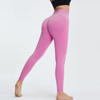 High Waist Yoga Pants Women's hip lifting Slim Fit Fitness Pants Quick-Drying Exercise running Yoga trousers MS0041
