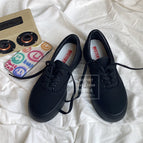 Thick-soled canvas shoes women's heightened student casual shoes 2021 new Korean ins big-toed shoes MIS-503