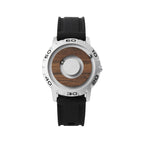 EUTOUR Magnetic Ball Bearing Men's Wooden Dial Personality Creative Watch Fashion Concept Rimless Design Watch Male Women Watches with Boxes Gifts