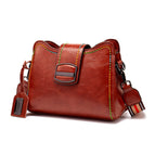 2021 summer new female bag retro European and American style one shoulder messenger crescent female bag 263