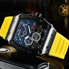 Men's watch Quartz Watch Barrel-Shaped Casual Waterproof Calendar Men's Watch in Stock 9791F