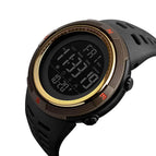 SKMEI Famous Luxury Brand Mens Sport Watches Chrono Countdown Men Waterproof Digital Watch military Clock 1251