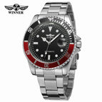 Winner Men Fashion Leisure Water Ghost Automatic Mechanical men casual Watch SLZa16