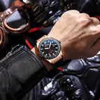 Chenxi Transparent base Calendar Men's Watch Live Broadcast Best-Seller on Douyin Silicone Band Fashion Quartz Watch Men CX0044