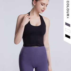 New yoga vest sports bra quick drying running fitness dancing underwear sports clothing TOP YW37