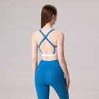 New yoga suit Beautiful Back Tank-Top Yoga Clothes Two-Piece Suit Professional Training Running fitness dancing sports set TZ-230324