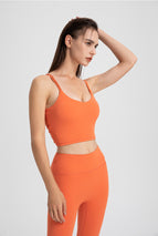 New women yoga suits sports vest yoga clothes bra high waist hip lifting running fitness pants suit WXM263+CKM219
