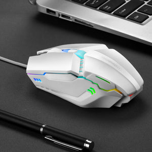 Emperor Leopard OP-40 Cool Colorful Wired Glowing Gaming Mouse