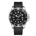 KIMSDUN Green Water Ghost Watch Silicone Men's Watch Fashion Luminous Waterproof Quartz Watch K-1022B SILICON