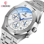 CHENXI men's watch Multi-functional Sports Watch Men's Steel strap Waterproof Quartz quartz Watch CX-948