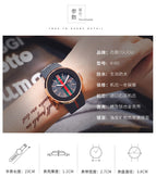 Guou 8192 Big Dial Watch Neutral Fashion Trend Men's Quartz Watch Student Versatile Calendar Silicone Couple Watch