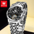 OLEVS Watch men Automatic Mechanical Watch Business Multifunctional fashion Men's Watch 9910GQ