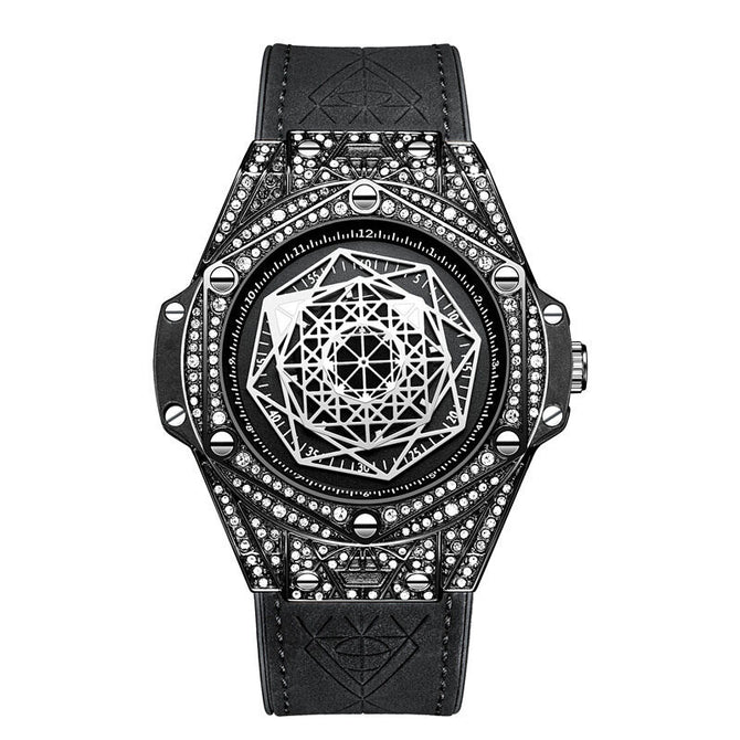 ONOLA ON3815 Fashion Full Diamond Diamond Ladies Watch Men's Waterproof Quartz Watch