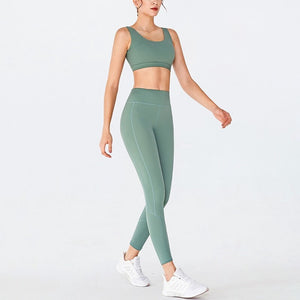 Women's Yoga sports set fitted quick drying running dancing clothing y26b6877 y26k7067