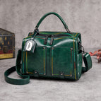 2021 new female bag retro style one-shoulder portable messenger underarm Boston women bag 270