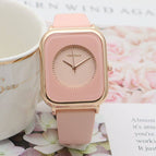 Men's and women fashion watch red net silicone quartz student's lady casual watch 201