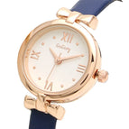 GOGOEY 2022 Japan and South Korea small disk ribbon girls' watch small fresh belt watch fashion trend girls' simple quartz watch
