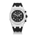 KIMSDUN luxury fashion men's silicone automatic mechanical watch sports military classic date display clock watch