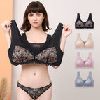 Plus size Bra front buckle underwear no steel ring bra seamless underwear bra