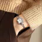 Gedi Women Watch 2023 New Simple Temperament Watch Women's INS Special-Interest Design Bracelet Watch Square Watch
